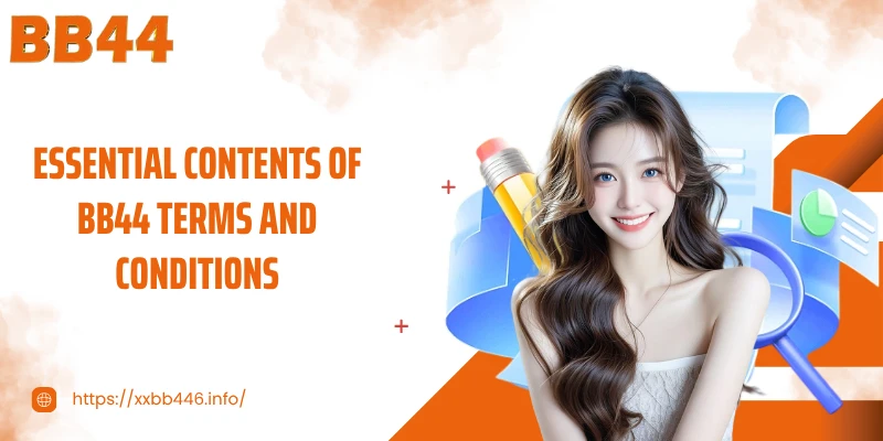 Essential contents of BB44 terms and conditions